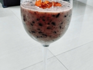 Black-rice-pudding