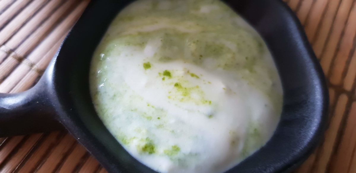 Cucumber Raita (Cucumber with lightly spiced Yogurt)