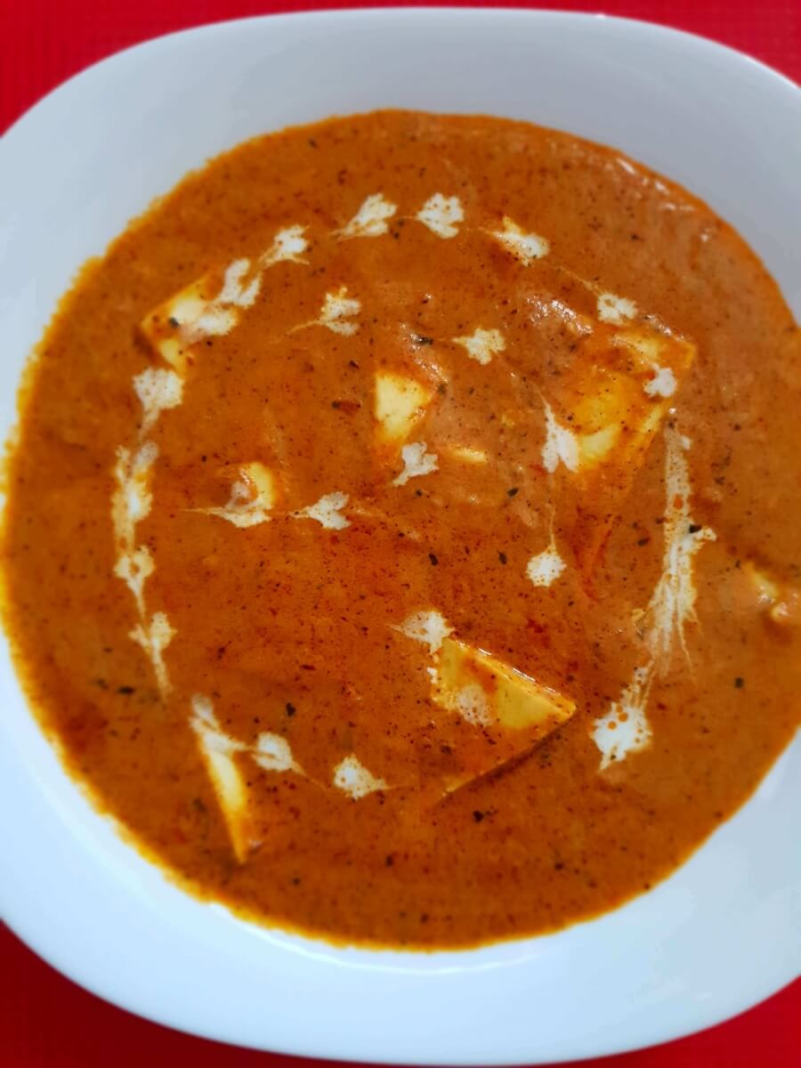 Paneer Makhani  (Cottage Cheese Cooked in Butter)