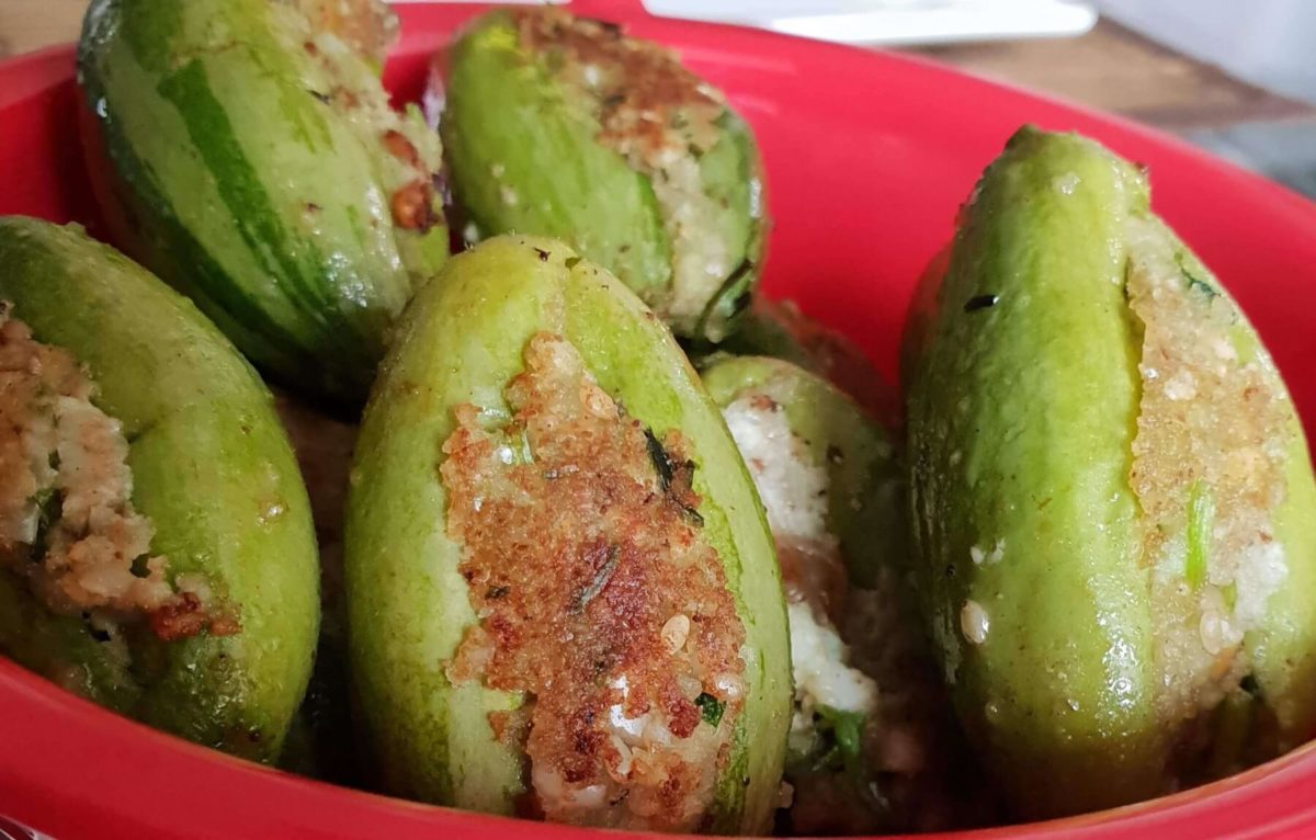 Bharwan Parwal  (Stuffed Wax gourd, pointed gourd)