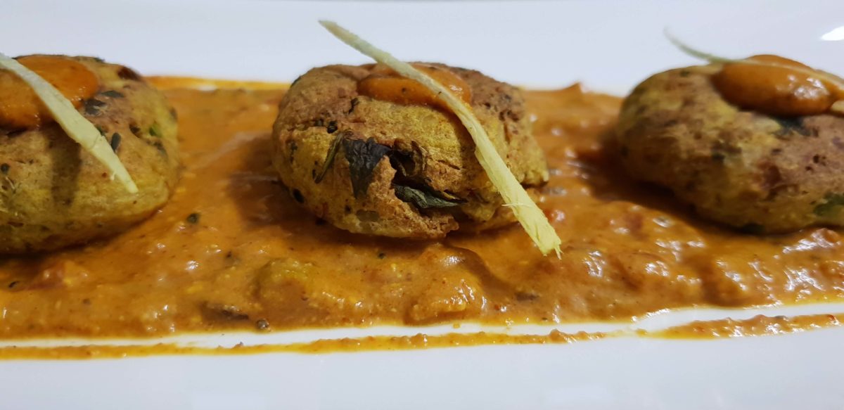 Arbi ke Kofte  (Taro Root/ Colocasia root kofta)