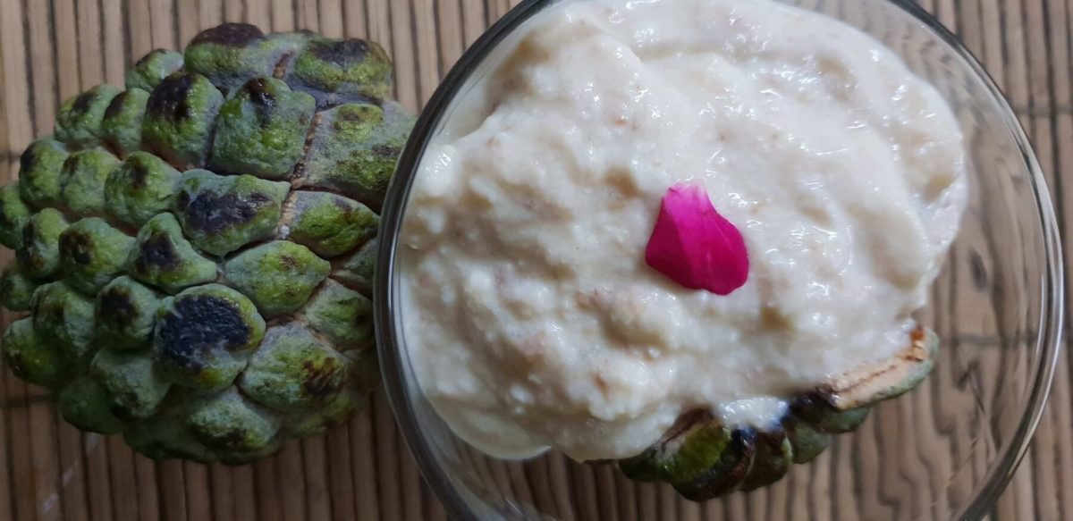 Custard Apple Pudding