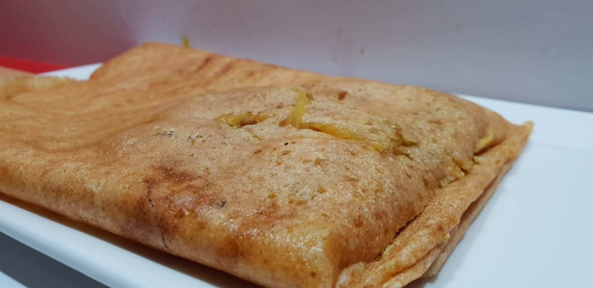 Masala Dosa  (Stuffed Rice – Lentil Pan Cake)